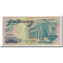 Billet, South Viet Nam, 1000 D<ox>ng, Undated (1971), KM:29a, TB+