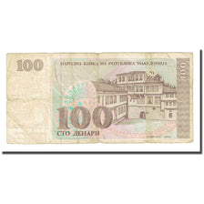 Banknote, Macedonia, 100 Denari, 1993, KM:12a, VF(20-25)