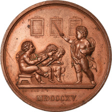 France, Medal, Education, Instruction Elémentaire, Sars-Poteries, 1859, Domard