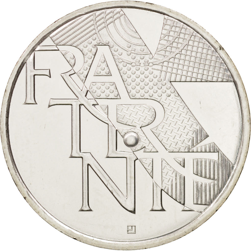 France, 5 Euro Fraternité, 2013, MS(63), Silver, Gadoury:EU647