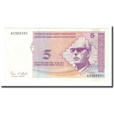 Billet, Bosnia - Herzegovina, 5 Convertible Maraka, Undated (1998), KM:61a, TTB+