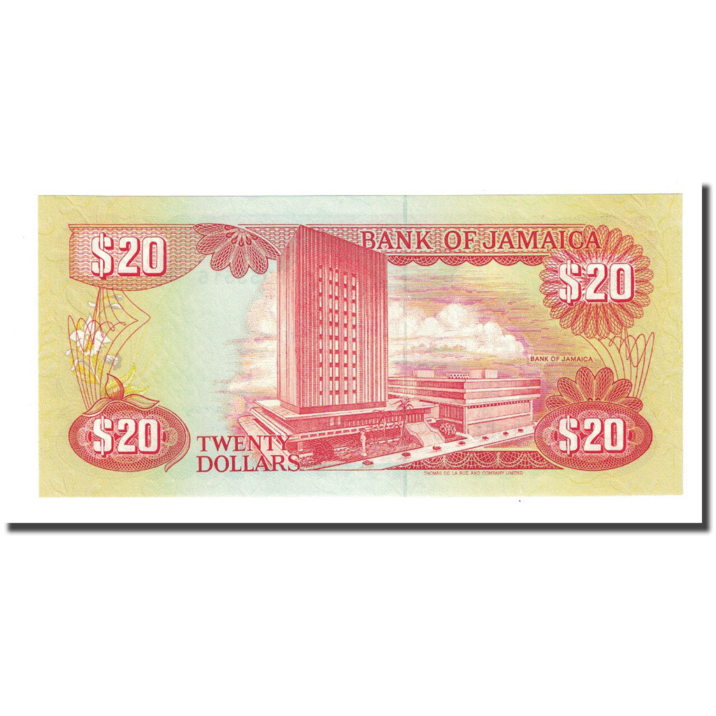 Banknote, Jamaica, 20 Dollars, 1995-02-01, KM:72e, UNC(65-70)