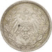Münze, GERMANY - EMPIRE, 1/2 Mark, 1915, Stuttgart, SS, Silber, KM:17