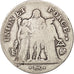 France, Union et Force, 5 Francs, 1798, Bayonne, F(12-15), Silver, KM:639.6