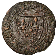 France, Token, Jeton à l'écu, History, VF(20-25), Copper