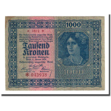 Banknote, Austria, 1000 Kronen, 1922-01-02, KM:78, EF(40-45)