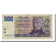 Billet, Argentine, 500 Pesos Argentinos, UNDATED (1984), KM:316a, B
