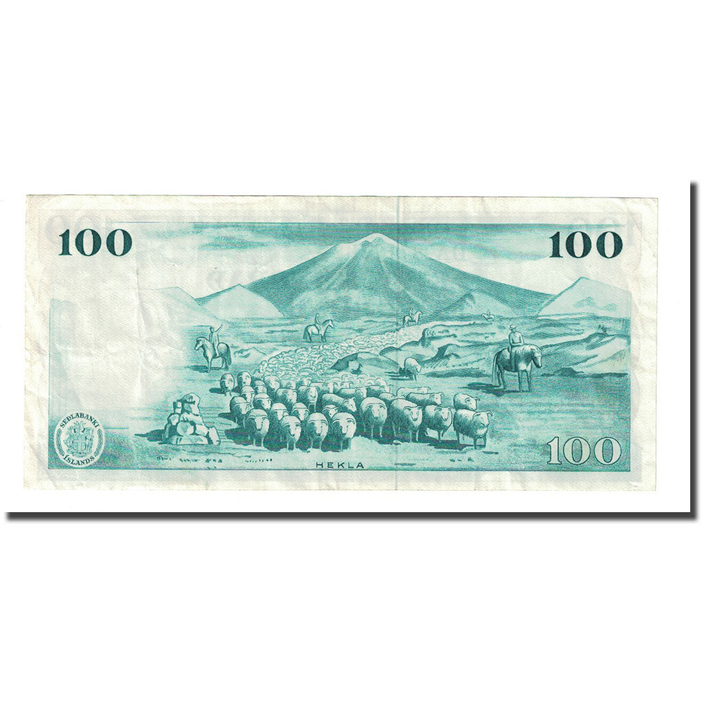Banknote, Iceland, 100 Kronur, 1961-03-29, KM:44a, EF(40-45)