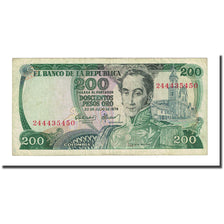 Banknote, Colombia, 200 Pesos Oro, 1978-07-20, KM:419, EF(40-45)