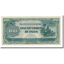 Billet, Birmanie, 100 Rupees, Undated (1942-44), KM:17b, SPL