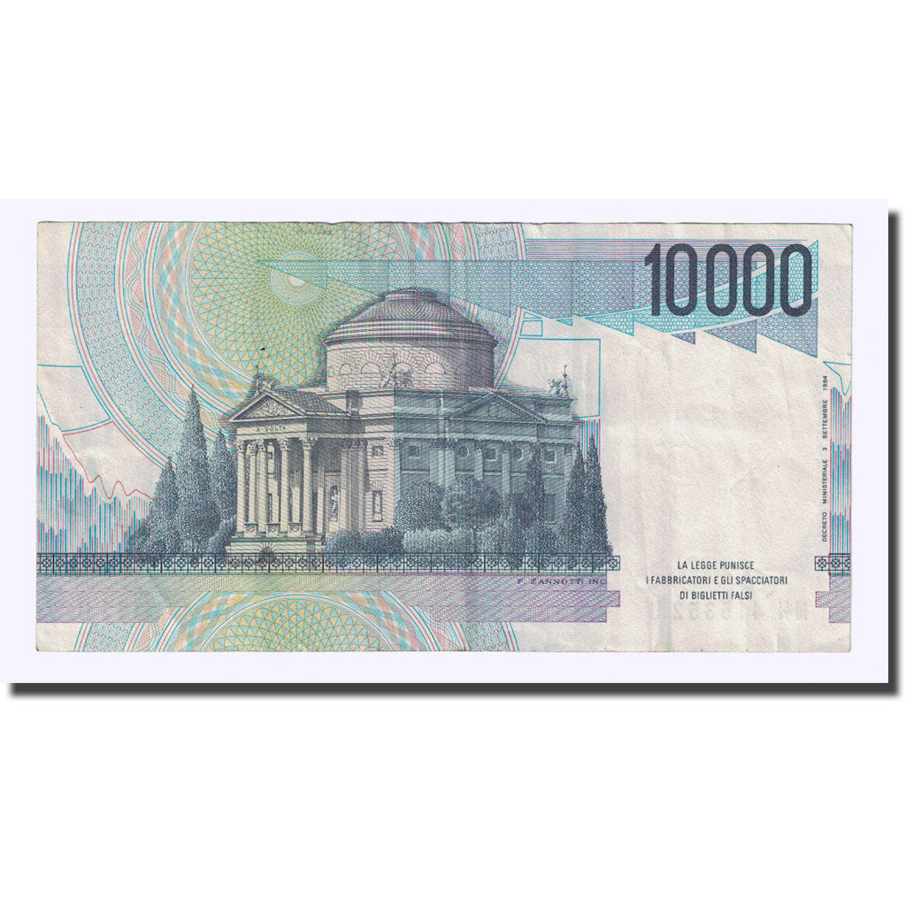 Banknote, Italy, 10,000 Lire, 1984-09-03, KM:112d, EF(40-45)