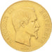 France, Napoleon III, 100 Francs, 1858,Paris,EF(40-45),Gold,KM 786.1,Gadoury1135