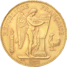 France, Génie, 100 Francs, 1906, Paris, AU(50-53), Gold, KM:832, Gadoury:1137