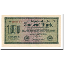 Banknote, Germany, 1000 Mark, 1922-09-15, KM:76c, AU(55-58)