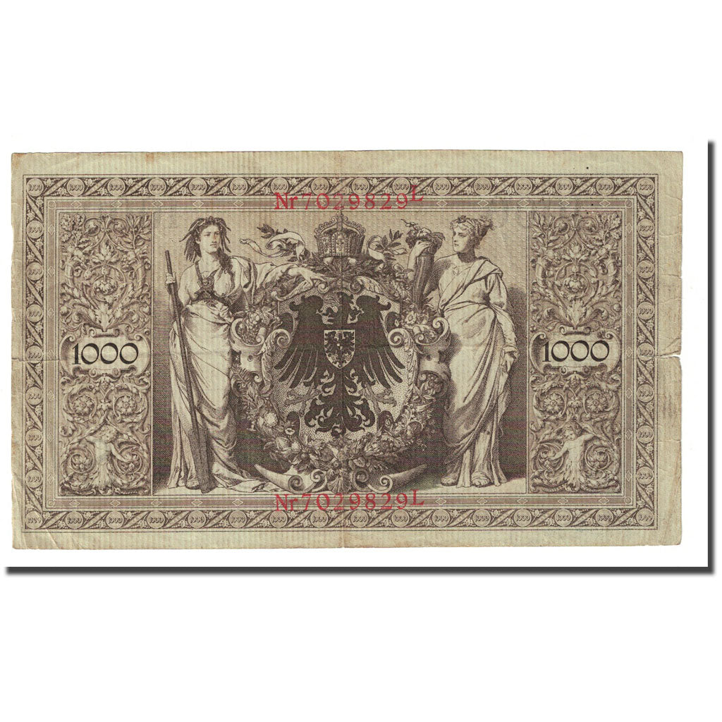 Banknote, Germany, 1000 Mark, 1910-04-21, KM:44b, VG(8-10)