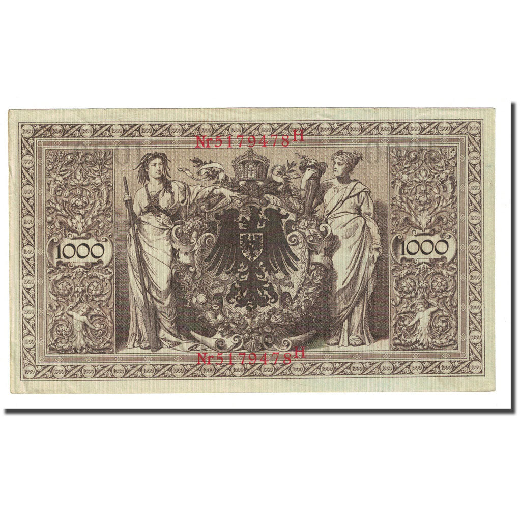 Banknote, Germany, 1000 Mark, 1910-04-21, KM:44b, EF(40-45)