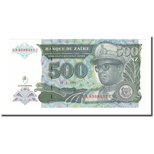 Banconote, Zaire, 500 Nouveaux Zaïres, 1994-02-15, KM:63a, FDS