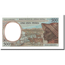 Banknote, Central African States, 500 Francs, 1993-2002, KM:201Eg, UNC(65-70)