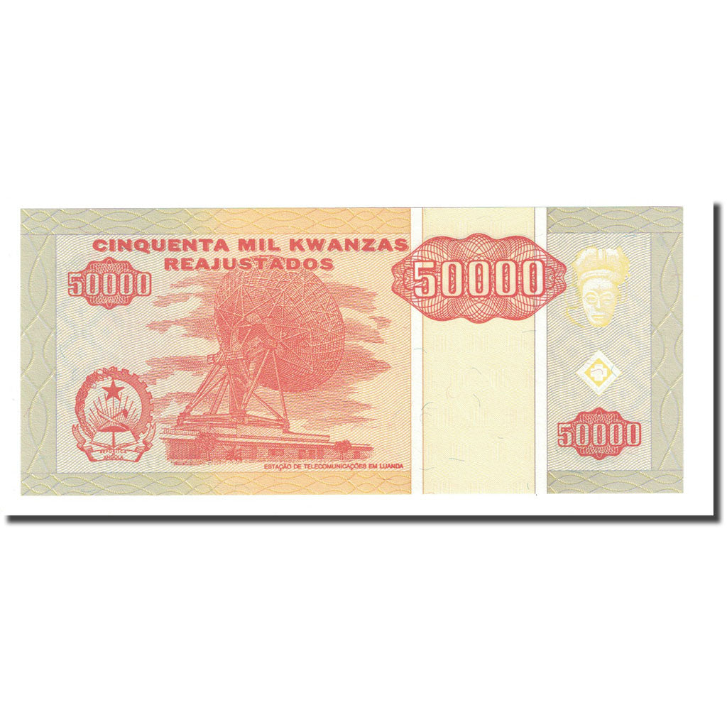 Banknote, Angola, 50,000 Kwanzas Reajustados, 1995-05-01, KM:138, UNC(65-70)