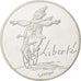 France, 10 Euro Sempé Liberté Winter, 2014, MS(63), Silver, Gadoury:EU717
