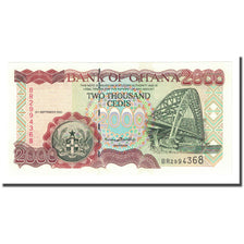 Banknote, Ghana, 2000 Cedis, 2001-09-03, KM:33f, UNC(65-70)