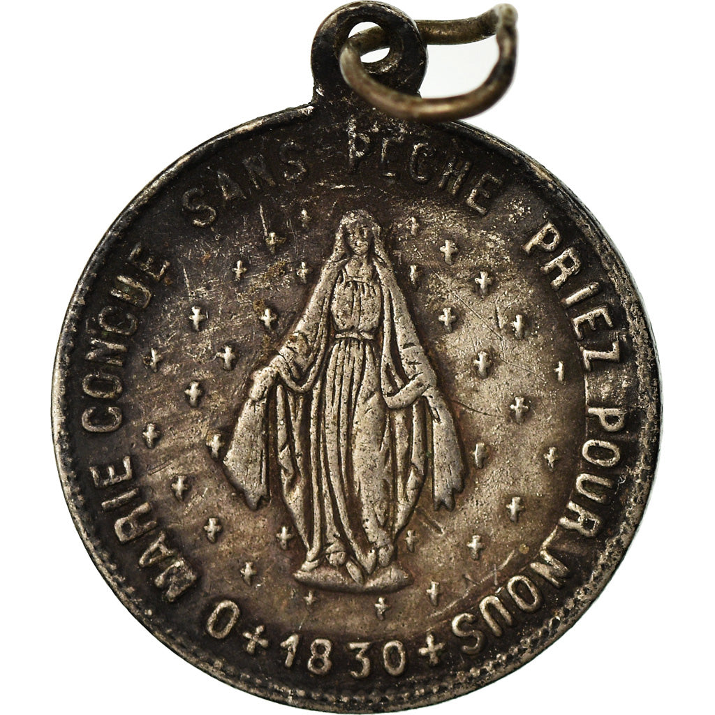 Frankreich, Medaille, Notre Dame de Boulogne, Religions & beliefs, 1830, SS