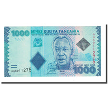 Banknote, Tanzania, 1000 Shilingi, 2010, KM:41, UNC(65-70)
