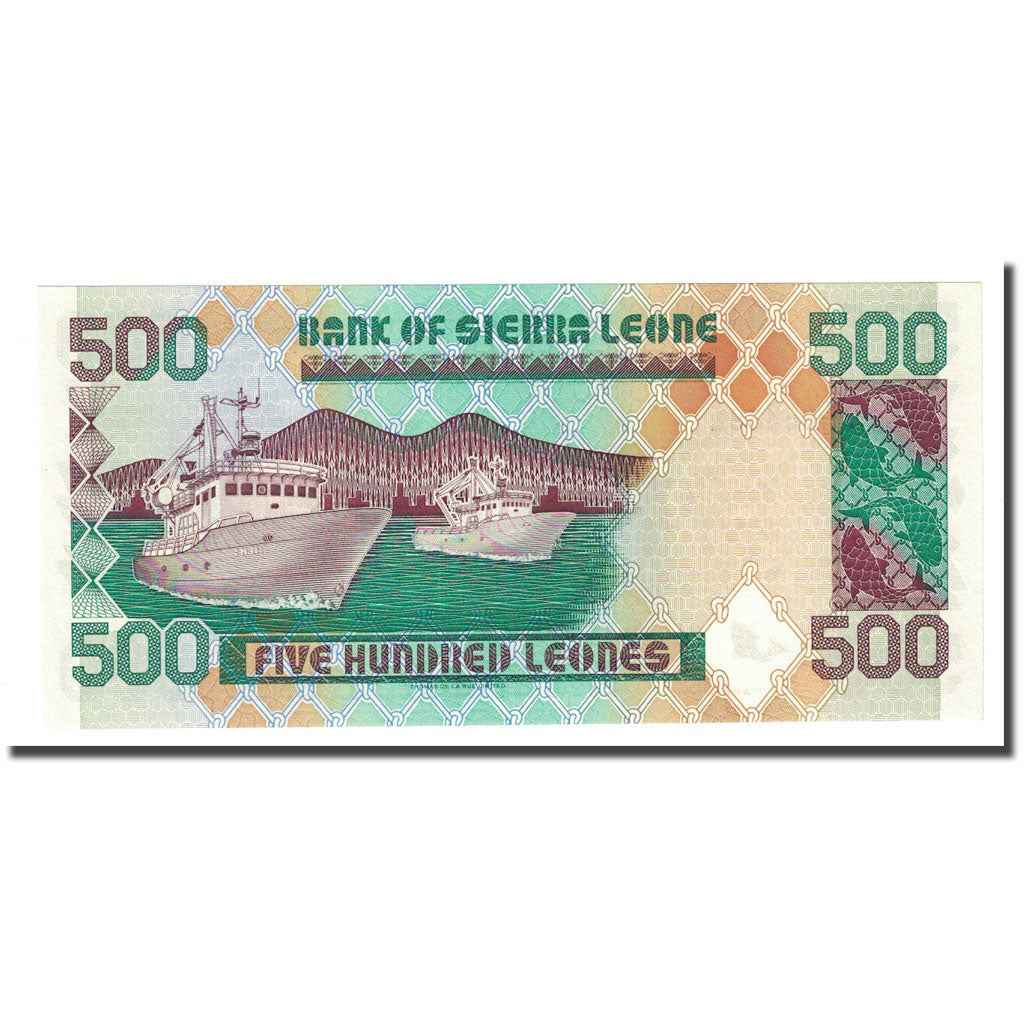 Banknote, Sierra Leone, 500 Leones, 1995-04-27, KM:23a, UNC(65-70)