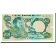 Banknote, Nigeria, 20 Naira, UNDATED (1984), KM:26d, UNC(65-70)