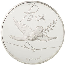 France, 50 Euro Sempé Paix Autumm and Winter, 2014, MS(63), Silver,Gadoury:EU720