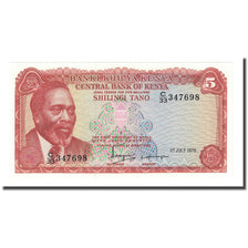 Biljet, Kenia, 5 Shillings, 1978-07-01, KM:15, NIEUW