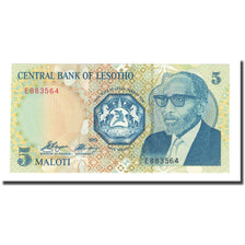Banknot, Lesotho, 5 Maloti, 1989, KM:10a, UNC(65-70)