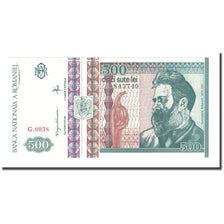 Banknote, Romania, 500 Lei, DECEMBRE 1992, KM:101b, UNC(65-70)