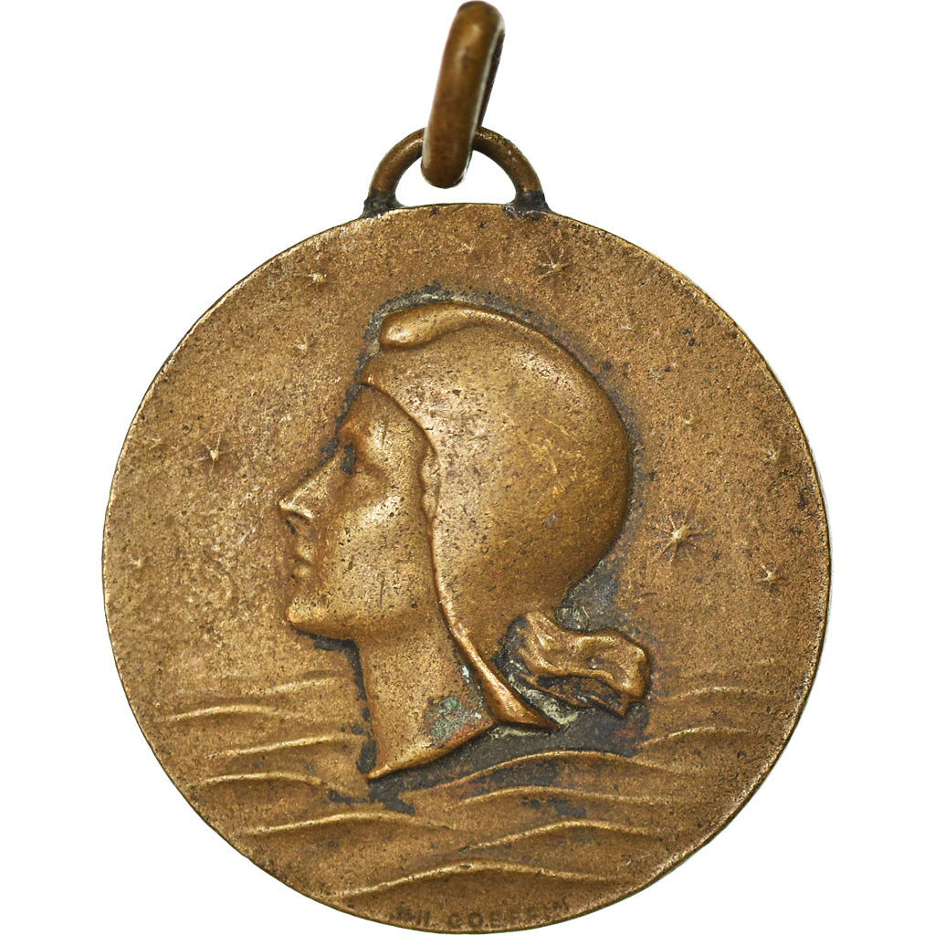 Francja, Medal, Compagnie Générale Transatlantique, France, Wysyłka, 1962