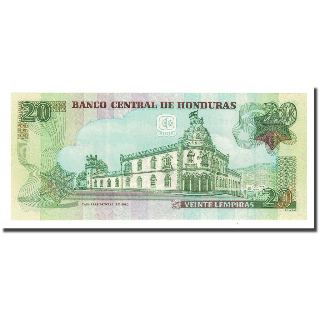 Banknote, Honduras, 20 Lempiras, 2006-07-13, KM:93a, UNC(65-70)