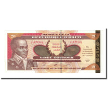 Banknote, Haiti, 20 Gourdes, 2001, KM:271, UNC(65-70)