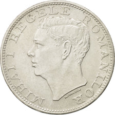 Romania, Mihai I, 500 Lei, 1944, AU(50-53), Silver, KM:65