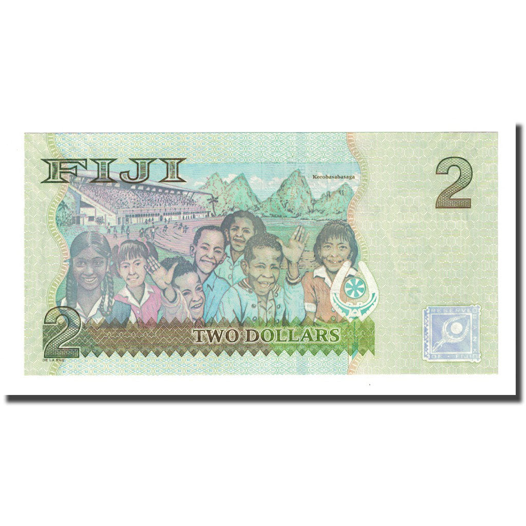 Banknote, Fiji, 2 Dollars, Undated (2007), KM:109a, UNC(65-70)