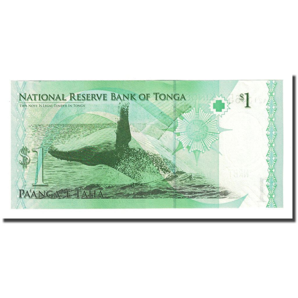 Banknote, Tonga, 1 Pa'anga, Undated (2006), KM:37, UNC(65-70)