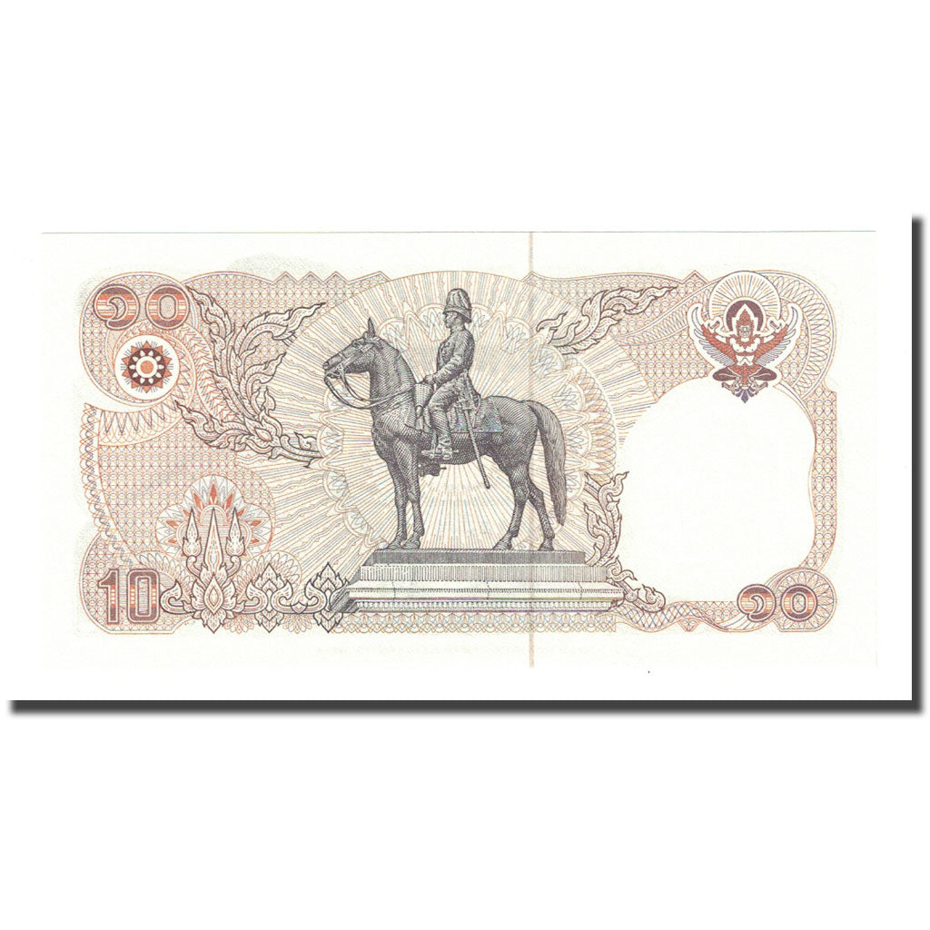 Banknote, Thailand, 10 Baht, BE2523 (1980), KM:87, UNC(65-70)