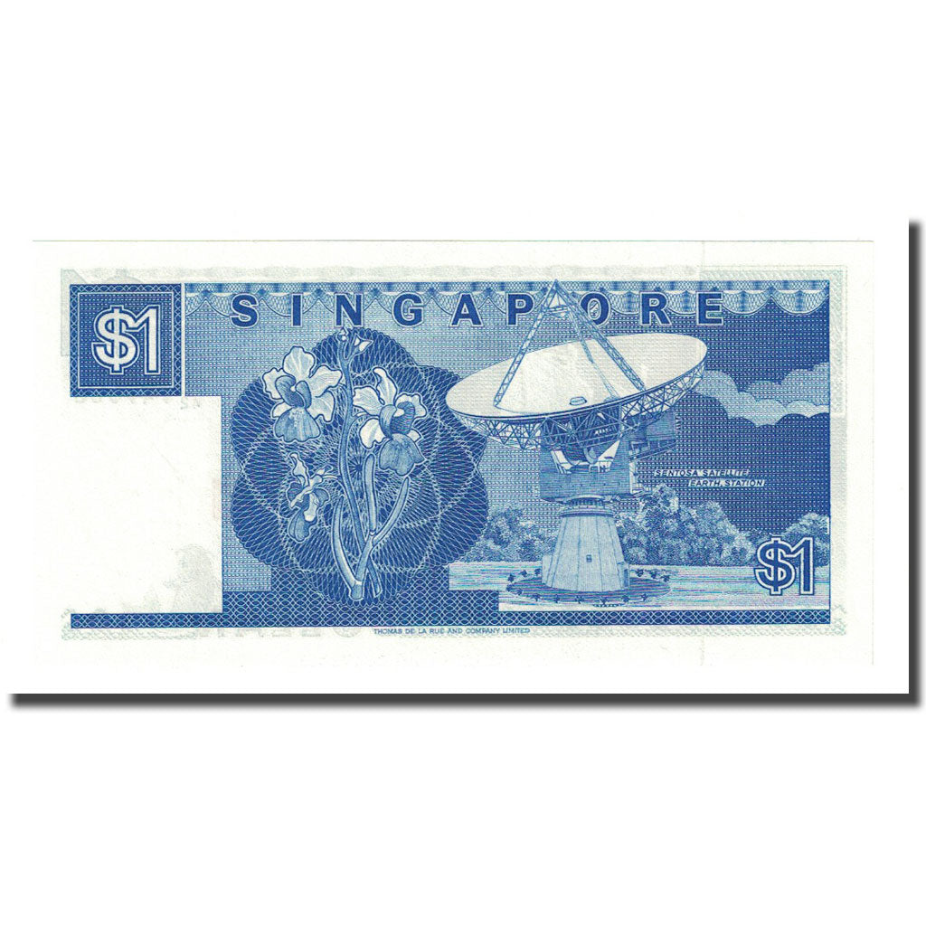 Banknote, Singapore, 1 Dollar, Undated (1987), KM:18a, UNC(65-70)