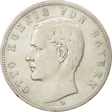 German States, BAVARIA, Otto, 5 Mark, 1900, Munich, EF(40-45), Silver, KM:915