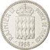 Coin, Monaco, Rainier III, 10 Francs, 1966, AU(55-58), Silver, KM:146