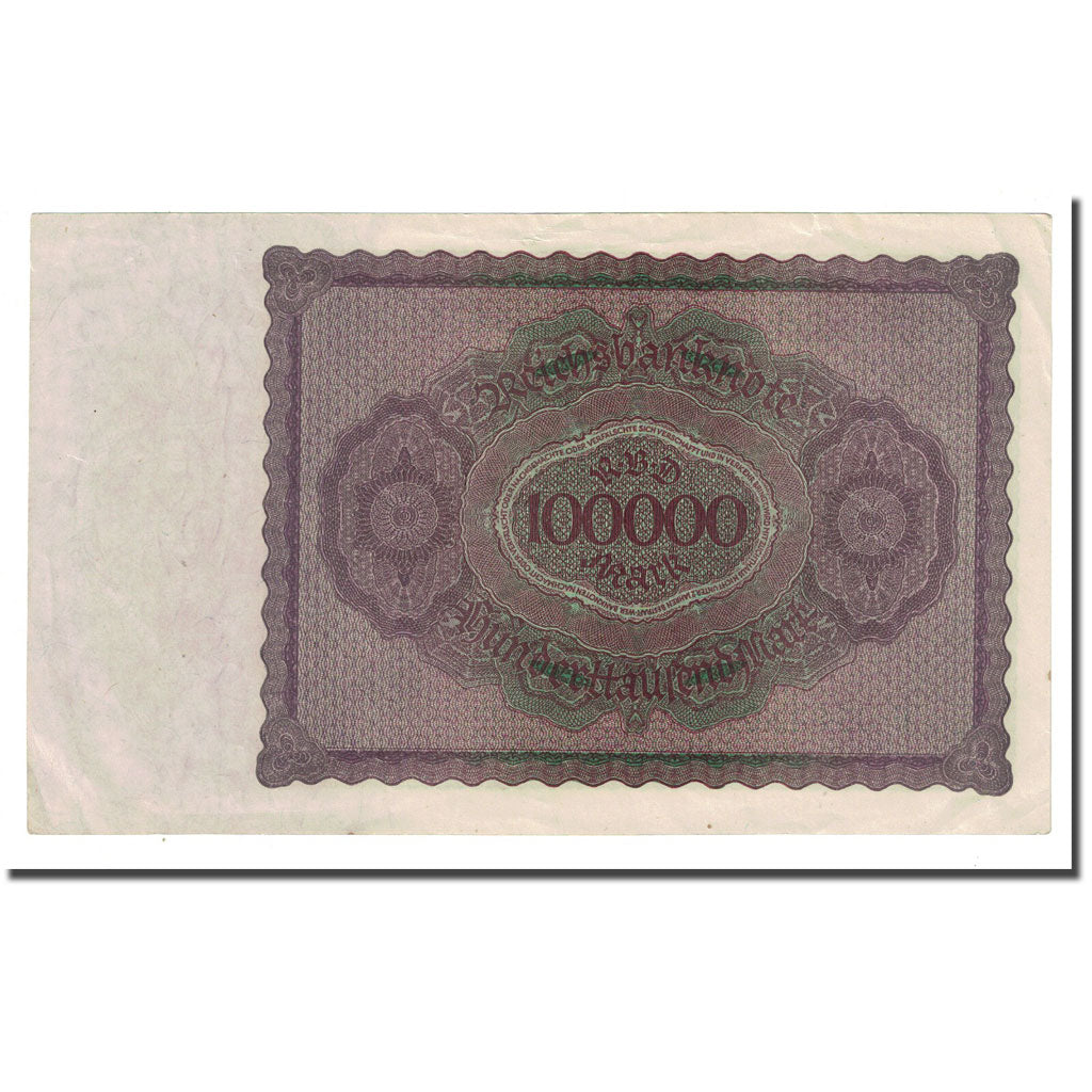Banknote, Germany, 100,000 Mark, 1923-02-01, KM:83a, AU(55-58)