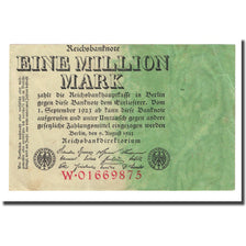Banknote, Germany, 1 Million Mark, 1923-08-09, KM:101, EF(40-45)