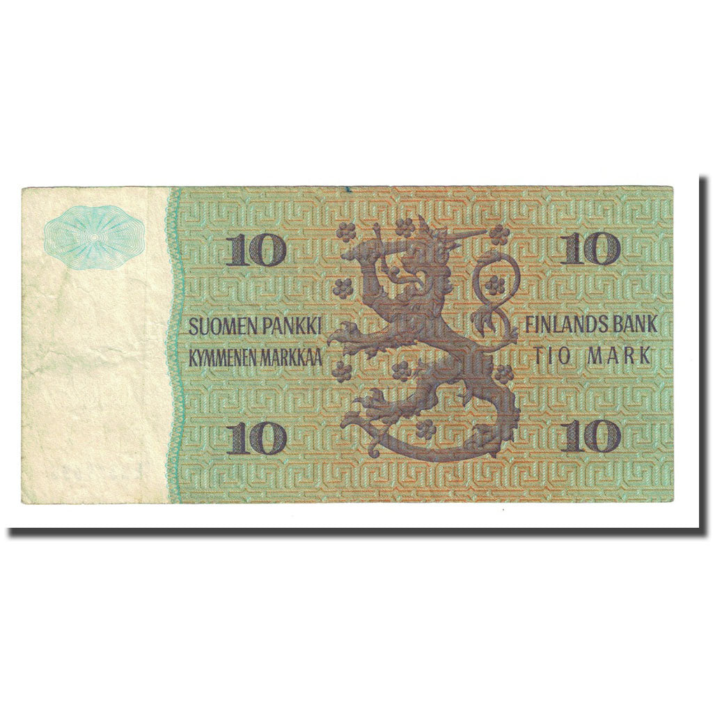 Banknote, Finland, 10 Markkaa, 1980, KM:111a, EF(40-45)