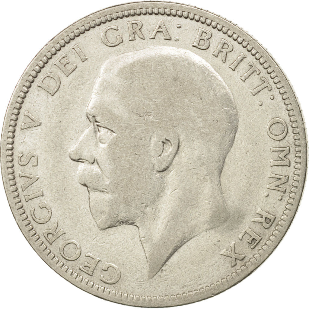 Great Britain, George V, Florin, Two Shillings, 1929, VF(30-35), Silver, KM:834