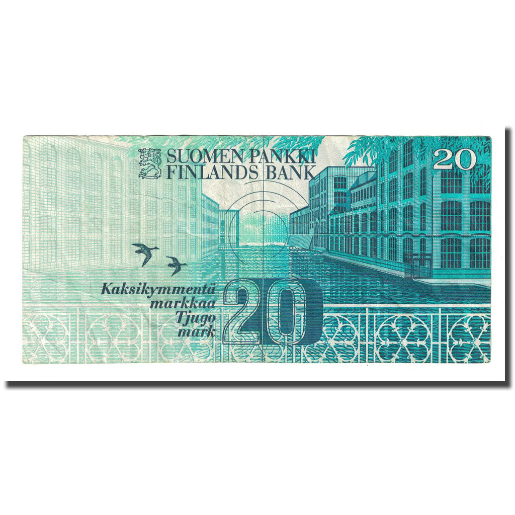 Banknote, Finland, 20 Markkaa, 1993, KM:123, EF(40-45)
