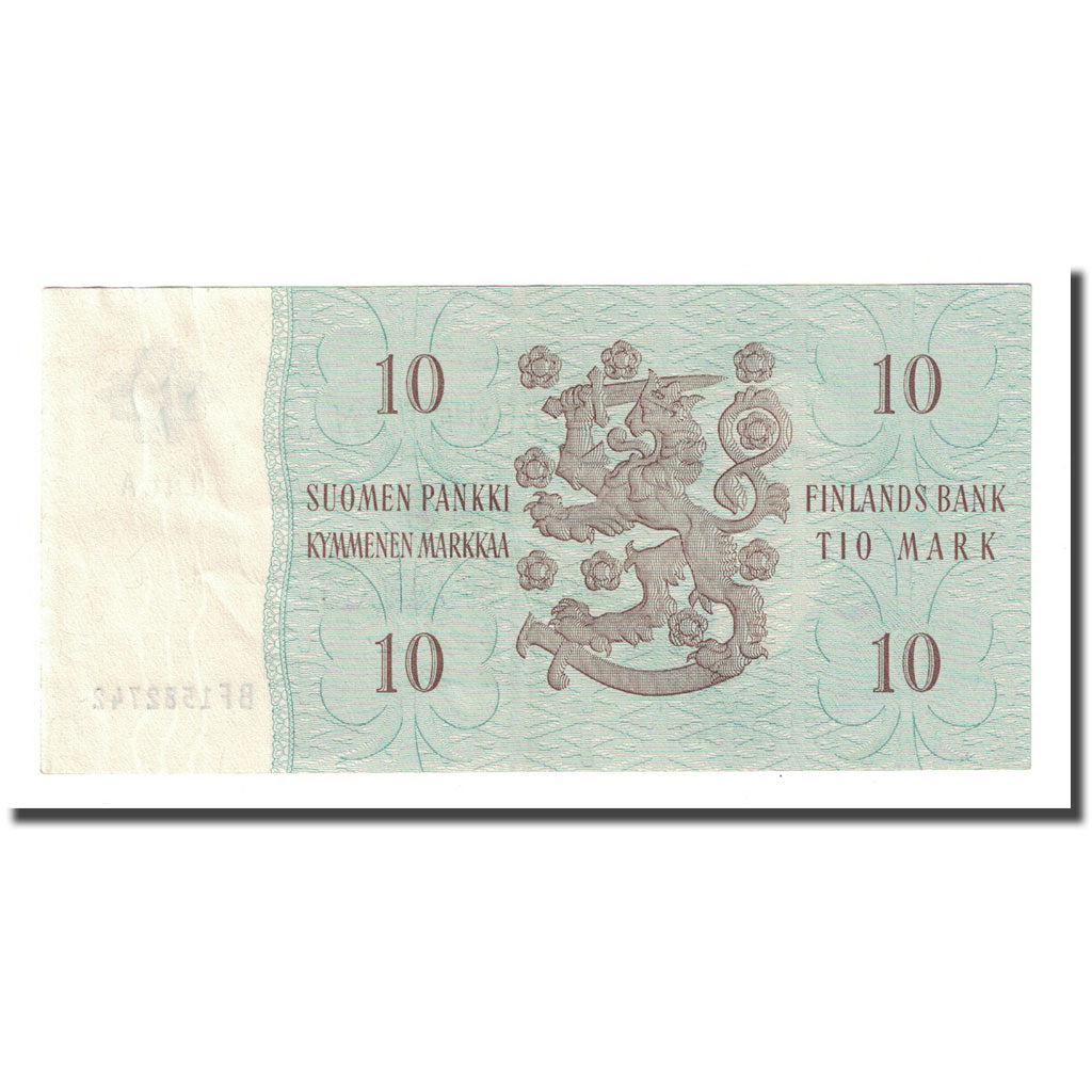 Banknote, Finland, 10 Markkaa, 1963, KM:112a, UNC(65-70)