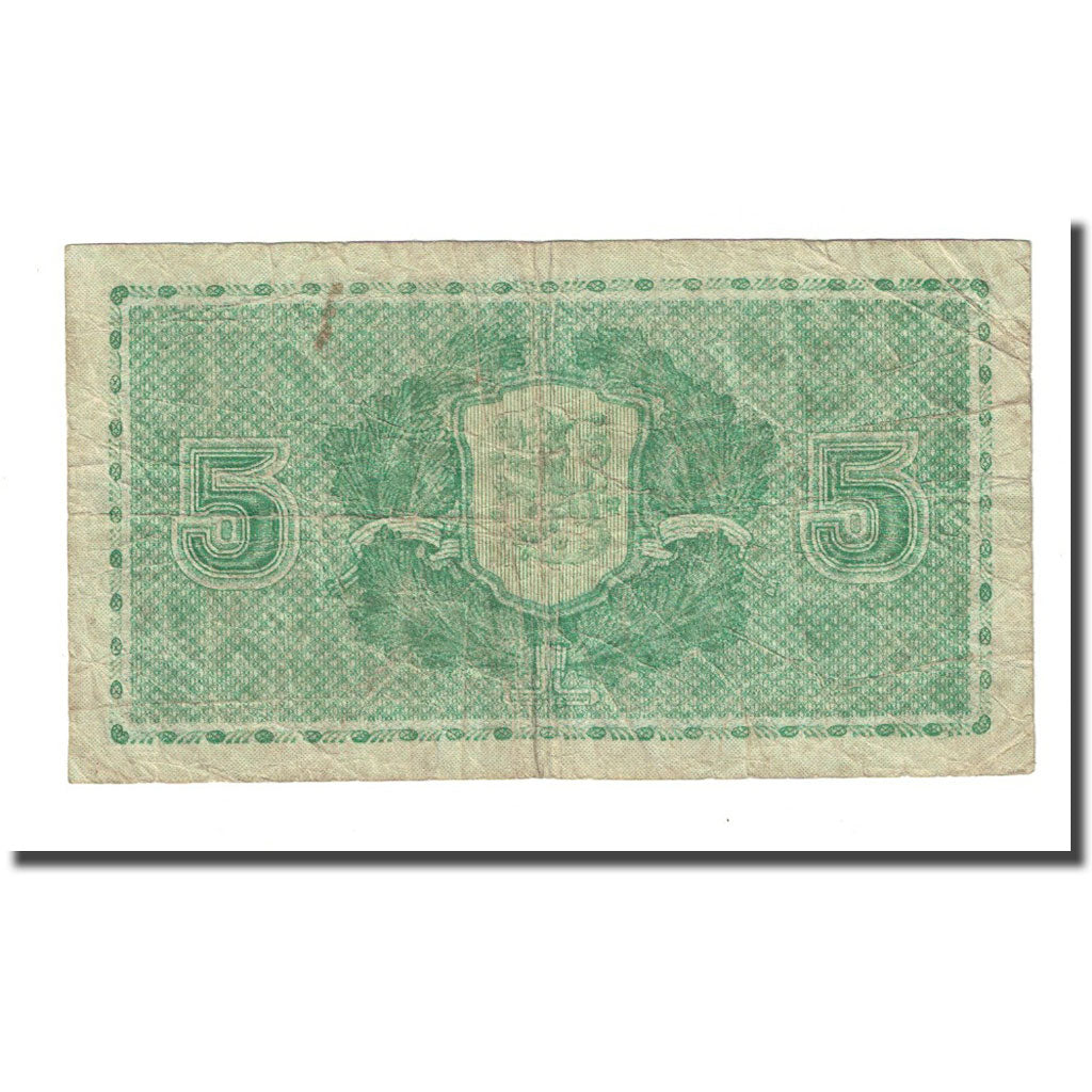 Banknote, Finland, 5 Markkaa, 1939, KM:69a, VF(20-25)